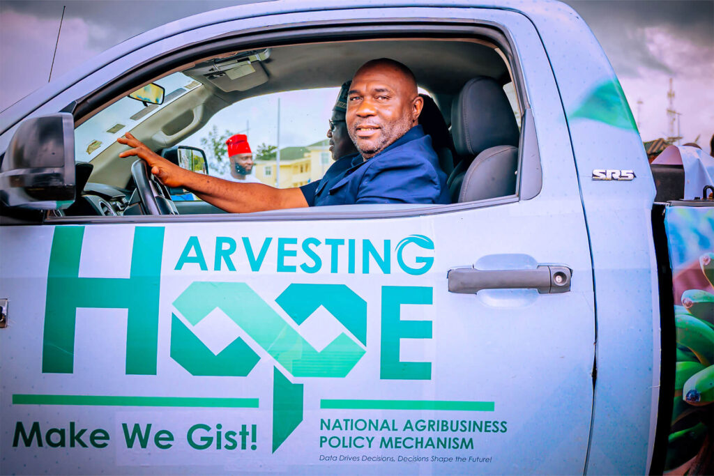 The harvesting Hope Caravan
