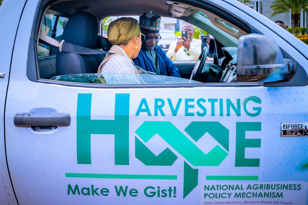 The harvesting Hope Caravan