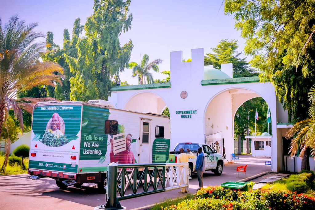 The harvesting Hope Caravan